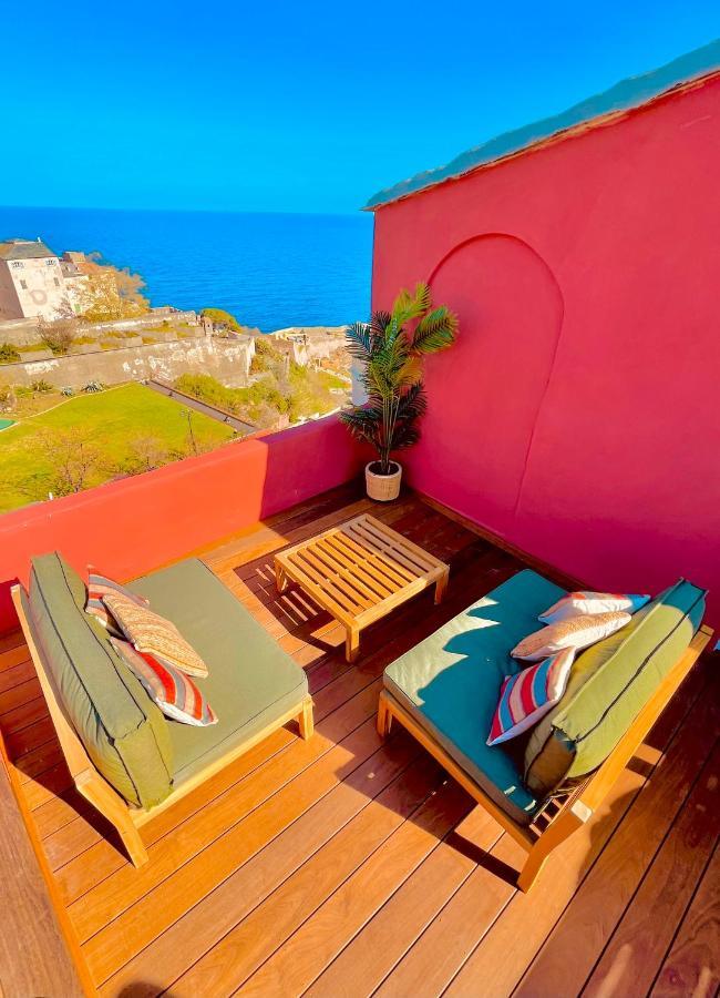 Pepites Bastiaises Piazza D'A Appartement Roof Top Vue Mer Bastia  Buitenkant foto
