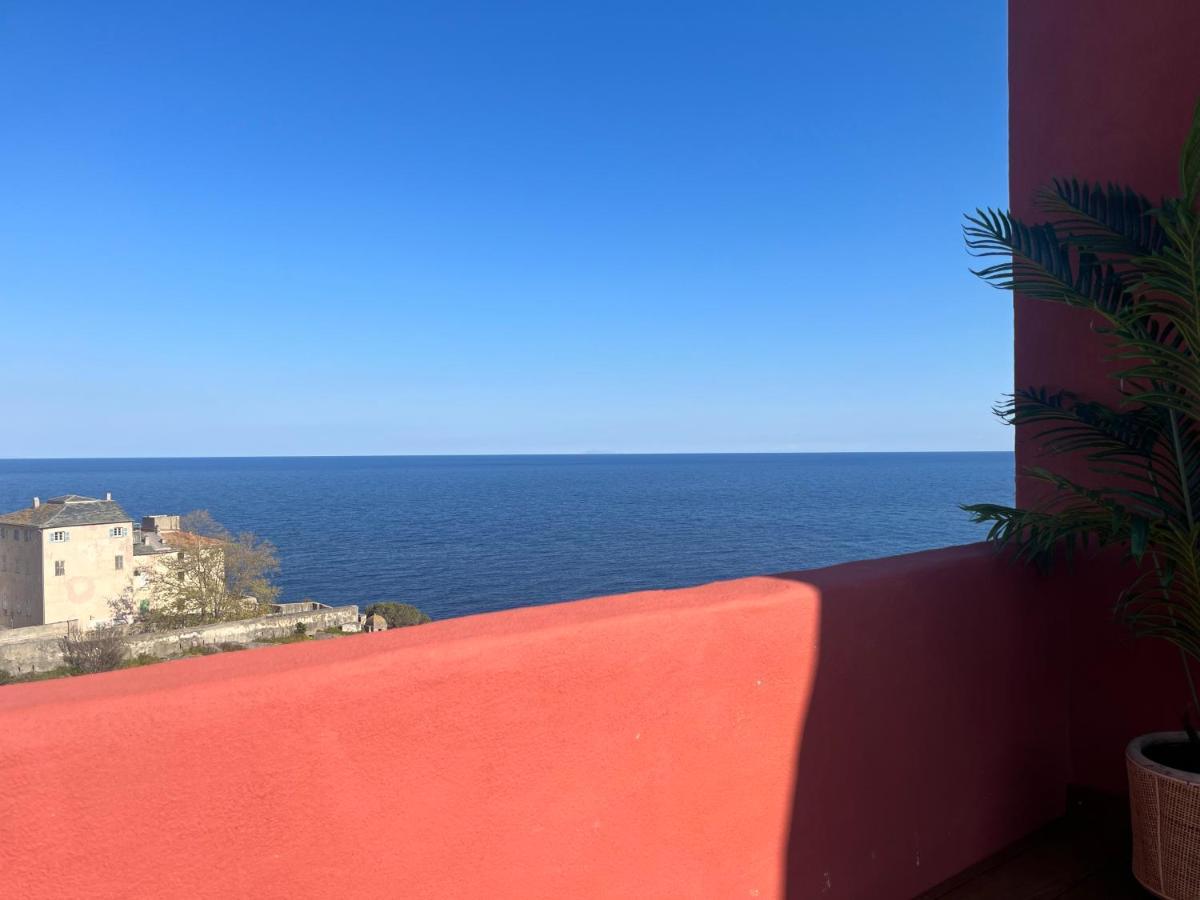 Pepites Bastiaises Piazza D'A Appartement Roof Top Vue Mer Bastia  Buitenkant foto